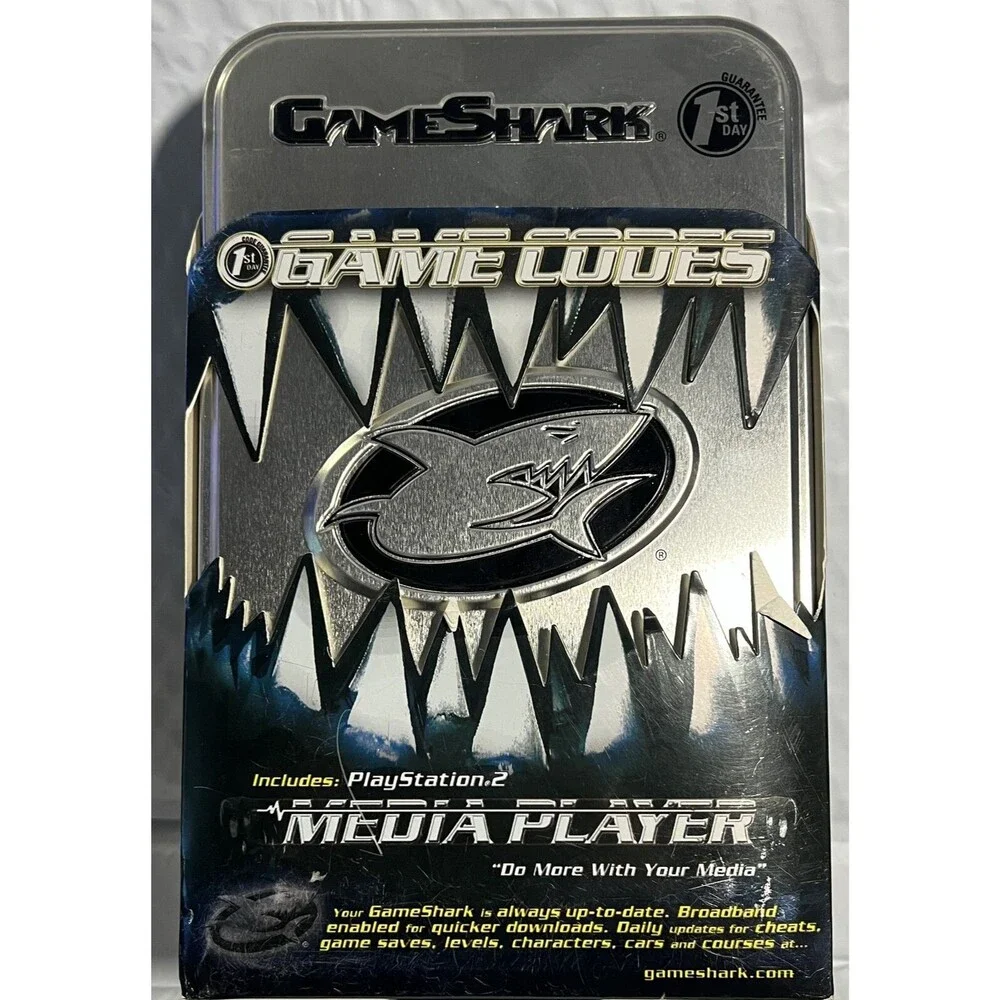 Gameshark 2 - Game Codes with Media Player Software [PS2] 728658000271 * NEW